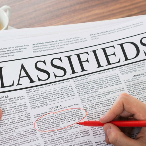Website Terms of Sale - Paid Classified Ads