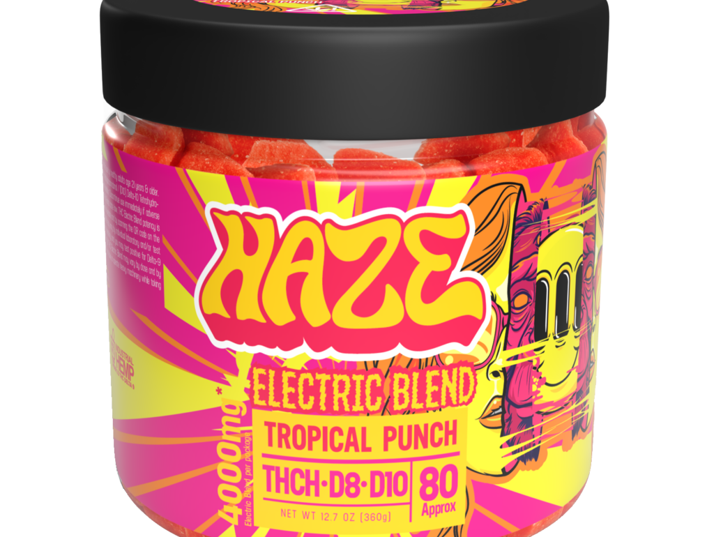 Haze Electric Blend Gummies – Sativa 2000mg – 4000mg