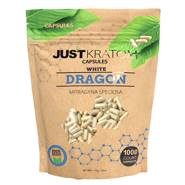 White Dragon Kratom Capsules